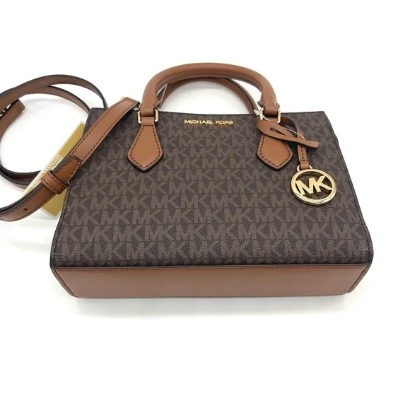 Michael Kors Sheila Small Satchel Crossbody Bag - Picture 7 of 10